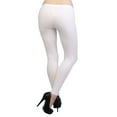 thumbnail image 3 of Vivian's Fashions Long Leggings - Cotton, Misses Size (White, 4X), 3 of 3