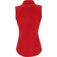 thumbnail image 2 of Greg Norman Freedom Micro Pique Sleeveless British Red Shirt Women XL, 2 of 4