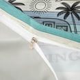 thumbnail image 4 of Catabedysis Ocean Beach Camping Bedding,Camper Print Duvet Cover Full For Boys,Multicolor,Light Gray Reversible,3 Pieces,1 Duvet Cover and 2 Pillowcases, 4 of 6