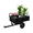 Black 900 Lbs, variant on Accreate 15 Cu.Ft Steel ATV UTV Trailer Tow Behind Dump Cart,Removable Sides,Hand Pull or Foot Pedal Dump Cart, Heavy Duty Yard Garden Trailer, Great for Land Management