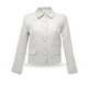thumbnail image 2 of Blazer Estilo Camisero con Botones Forrados Blanco Chica, 2 of 4