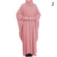 Ramadan Musulman une Pièce Robe de Prière Vêtement Femmes à Capuche Plein Abaya W1I2 – image 1 sur 9