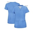 thumbnail image 5 of Adar Pro Scrubs For Women - Sweetheart V-Neck Scrub Top, 5 of 7