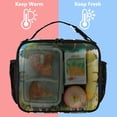 thumbnail image 5 of ALAZA Cute Cows Family and Tree Lunch Box Insulated Lunch Bag Cooler Tote with Shoulder Strap, 5 of 7