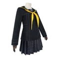 thumbnail image 5 of Juego Persona 4 Anime Kujikawa Rise Cosplay Disfraces Uniforme escolar Traje de marinero Mujer Fiesta Top Falda Conjunto Disfraz de Halloween, 5 of 5