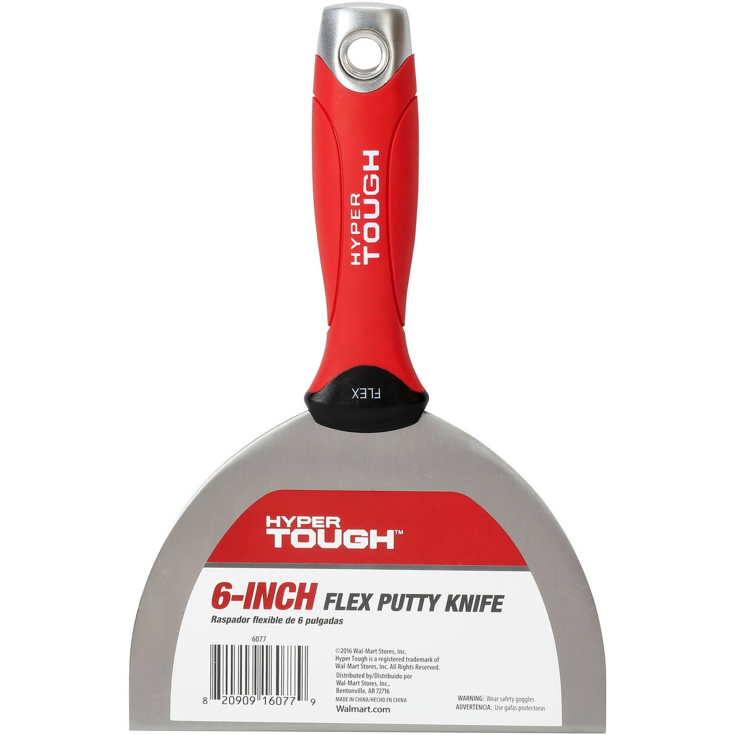 Hyper Tough Soft Grip 6-inch Flex Metal Putty Knife