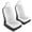 Gray, variant on Carbella Plush Sherpa Fleece Car Seat Cover, 1 Piece Pink Seat Cover for Cars with Soft Cushioned Touch, Cute Automotive Interior Protector for Trucks Van SUV