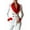 White, variant on Women Double Breasted Blazer Patchwork Stylish Office Long Sleeve Elegant Casual Short Jacket Outerwear Black S