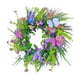 thumbnail image 5 of Corona para puerta de entrada,Corona de flores de primavera y verano para puertas de entrada,Corona de flores silvestres artificiales decoración colgante,Guirnalda de corona para puerta de, 5 of 8