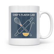 Chef inspiration, 11oz ceramic mug for cooks and culinary students