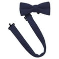 thumbnail image 2 of Hold'Em Bow Tie For Mens Boys and Baby Satin look Solid Color Adjustable Pre-tied, 2 of 3