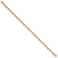 thumbnail image 4 of Auriga Fine Jewelry 14K Yellow Gold 4.2mm Fancy Link Bracelet 8inch for Women, 4 of 5