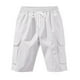 thumbnail image 3 of Pantalones cargo Medapo 2025, casuales, con cordón, color blanco, talla M, para hombre, 3 of 6