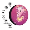 thumbnail image 2 of Kdxio Cute Pink Axolotl A for Tire Cover Wheel Protectors Tyre Covers Weatherproof Wheel Covers Universal Fit for Trailer Rv SUV Truck Camper Travel Trailers 16 inch, 2 of 5