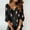 Black, variant on Aloohaidyvio Tops and Blouses ,Women Print Long Sleeve V-Neck Blouse Pullover Tunic Tops Shirt