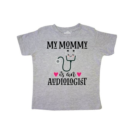 

Inktastic My Mommy Is An Audiologist Gift Toddler Boy or Toddler Girl T-Shirt