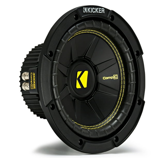 Kicker 44CWCD84 CompC 8 Inch 4 Ohm 200 Watt RMS Power Car Audio Sub