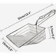 thumbnail image 2 of Pala de Arena para Gatos de Metal BRILLAR Tamaño Gigante 34x15 cm, 2 of 4