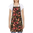 thumbnail image 2 of Gaeub Rose Flowers Print Apron for Men and Women,Waterproof Apron for Cooking,Dishwashing, Lab, Butcher, Dog Grooming, 2 of 7