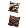 thumbnail image 1 of 2x Washable Throw Pillow Case Animal Plush Cushion Cover Sunnimix Funda de almohada, 1 of 8