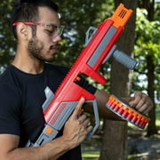DART ZONE Max Tomcat 50-Round Half-Length Dart Superdrum, 50-Dart Rotating Drum for Toy Foam Blasters Using Half-Length Darts