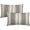 Gray, variant on Black Grey Pillow Covers 12x20 Set of 2 Gray Dot Print Striped Decorative Outdoor Pillowcases Boho Rustic Farmhouse Decorative Rectangle Throw Cushion Case Decor for Couch Sofa Bed