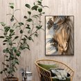 thumbnail image 3 of Wdftyju Kits de pintura al óleo de caballo de flores por números, cuadro de lienzo, arte de pared, Color artesanal DIY Wdftyju 6wk5ql5ut7ga0kg1, 3 of 9