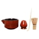 thumbnail image 1 of 4x Bambú Matcha Batch and Stand Matcha Bowl con Spout Matcha Utensils Set Tea Tea Rojo, 1 of 9