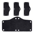 thumbnail image 1 of Accesorios para cascos de seguridad, suministros de revestimiento, bandas absorbentes de sudor para cascos de poliéster, 4 piezas, 1 of 6