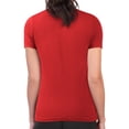 thumbnail image 2 of Women's G-III 4Her by Carl Banks  Red St. Louis Cardinals Super-Slim Fit Lightweight Retro Roses T-Shirt, 2 of 2