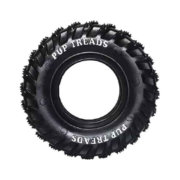 Heavy Duty Rubber Tire Chew Toy for Aggressive Chewers Medium Large Dog Durable Pet Chewers