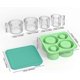 thumbnail image 5 of Ice Cube Tray For Stanley Cup, Large Silicone Ice Cube Tray With Lid For Tumbler Cup 20oz, 30oz, 40oz, Ice Cube Mold For Travel Mug, 5 of 5