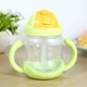 thumbnail image 3 of 280ML taza linda del bebé pajita para beber niños aprendiendo biberón tazas de entrenamiento verde, 3 of 4