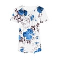 thumbnail image 4 of Fiudx Ofertas Flash Artículos En Oferta Tops Estampados Informales de Manga Corta con Cuello Redondo y Estampado Del Día de La Independencia para Mujer, 4 of 5