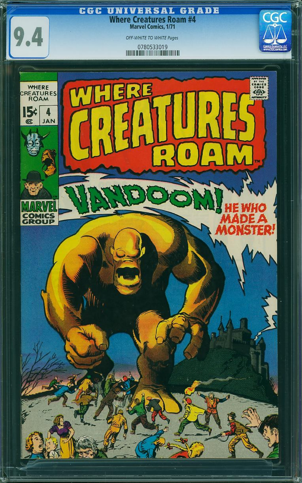 Cover of Where Creatures Roam #4