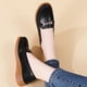 thumbnail image 4 of Xucatan Women's Casual Ballet Flats, Breathable Slip-On Round Toe Shoes for Women, Comfortable Solid Color Everyday Flat Shoes Gift, 4 of 8