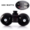 thumbnail image 7 of PYLE PLMRWB652LEB - Waterproof Marine Wakeboard Tower Speakers - 6.5” Dual Subwoofer Speaker Set and 1.0” Tweeters - 1 Pair (Black), 7 of 7