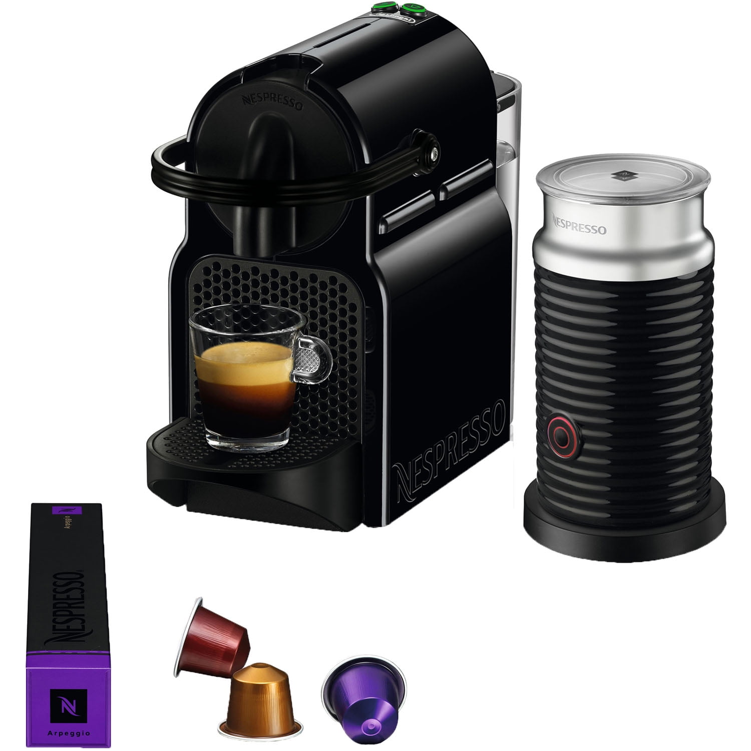 Nespresso, Espresso Machine, 19 Bar, Compact & Single-Serve