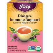 Yogi Tea Echinacea Immune Support, Organic Herbal Tea Bags, 16 Count