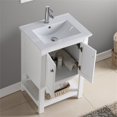 thumbnail image 5 of Fresca Manchester 24" White Traditional Bathroom Vanity, 5 of 8