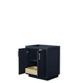 thumbnail image 2 of Wyndham Collection Miranda 30" No-Sink Wood Single Bathroom Vanity in Blue/Gold, 2 of 2