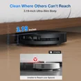 thumbnail image 5 of ECOVACS DEEBOT T50 Omni Robot Vacuum & Mop, 3.19” Ultra-Slim, 15,000Pa, Auto Wash Dry & Self-Emptying, 5 of 10