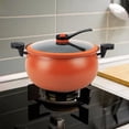 thumbnail image 6 of deevoka Chinese Home Use Soup Meat Pot for Pasta Noodle Cereals Milk orange, 6 of 9