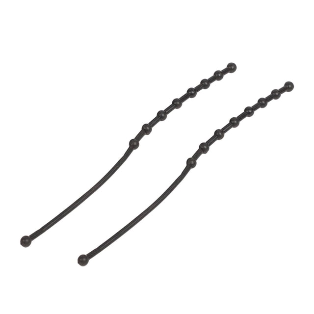 S SERENABLE 2 Pieces Ice Auger Blade Protectors Guard Straps Ice Fishing Accessories Elastic