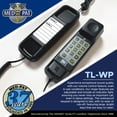 thumbnail image 3 of Med-Pat Trimline Corded Home Phone, Lighted Ring Indicator, Waterproof Keypads, Durable Landline, Black, 3 of 6