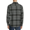 thumbnail image 3 of George Men's and Big Men's Super Soft Flannel Shirt, up to 5XLT, 3 of 5
