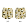 thumbnail image 6 of Goofa Gnomes Bees And Sunflowers Printed Women 2 in 1 Running Shorts,Quick Dry Athletic Workout Shorts,High Waisted Athletic Shorts with Liner Pockets-Small, 6 of 9