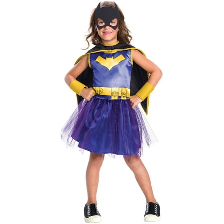 rubie's costume dc comics batgirl tutu dress costume, x-small, multicolor