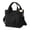 Black, variant on CLOUJI Tote Bag for Women Large Capacity Multi-Pocket Canvas Bag Fashion Handbag Crossbody Bag Shoulder Bag Purses