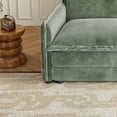 thumbnail image 5 of Newest Expandable Corduroy Loveseat Sofa with Deep Seat for Flexible Living Space,Green, 5 of 6